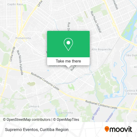 Supremo Eventos map
