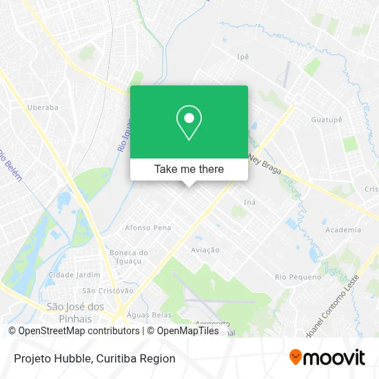Projeto Hubble map