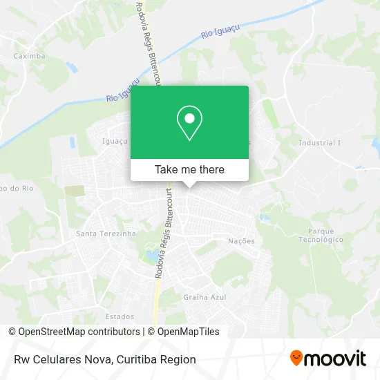 Rw Celulares Nova map