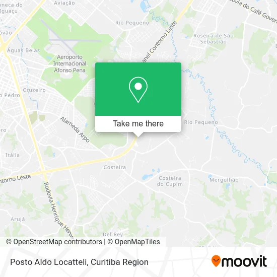 Posto Aldo Locatteli map