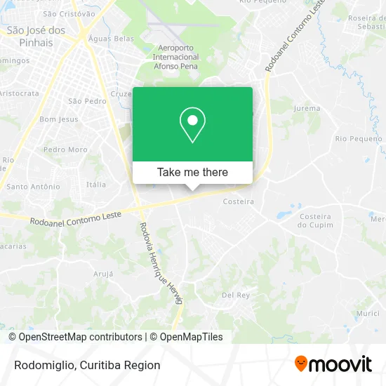 Rodomiglio map