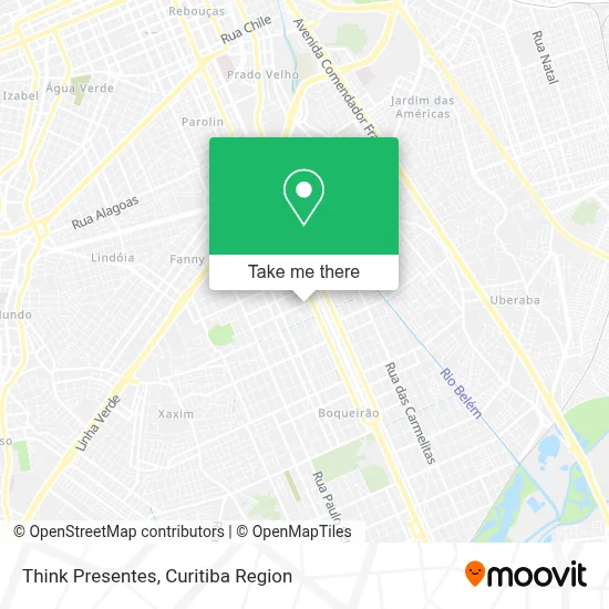 Think Presentes map