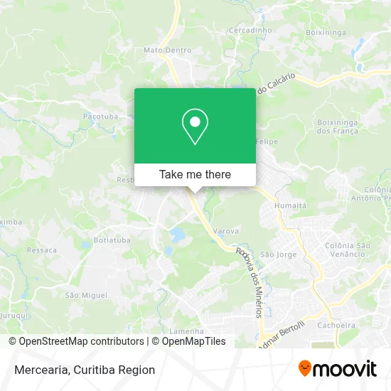 Mercearia map