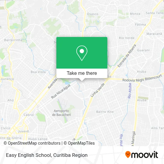 Easy English School map