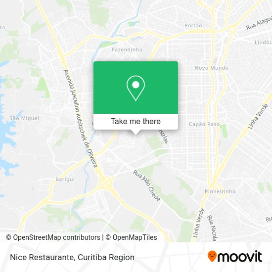 Nice Restaurante map