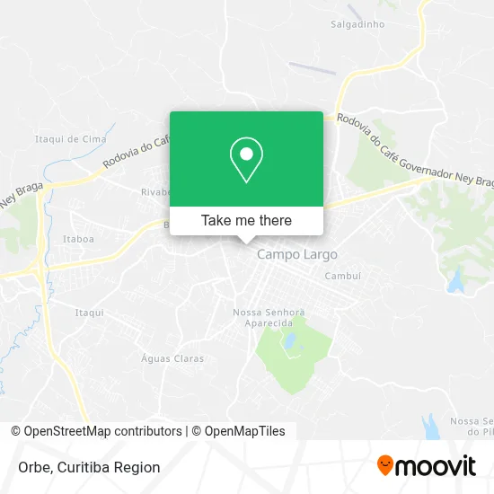 Orbe map