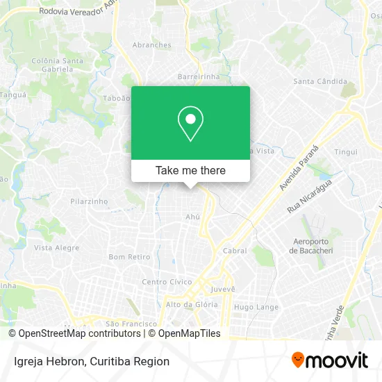 Igreja Hebron map