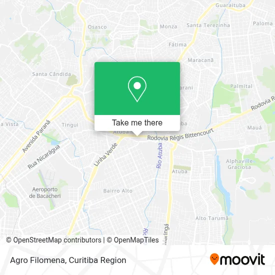 Agro Filomena map