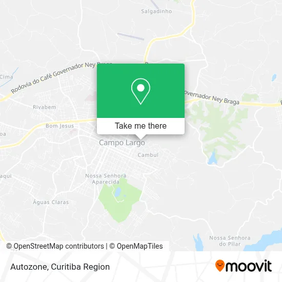 Autozone map