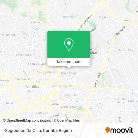 Segreddos Da Cleo map