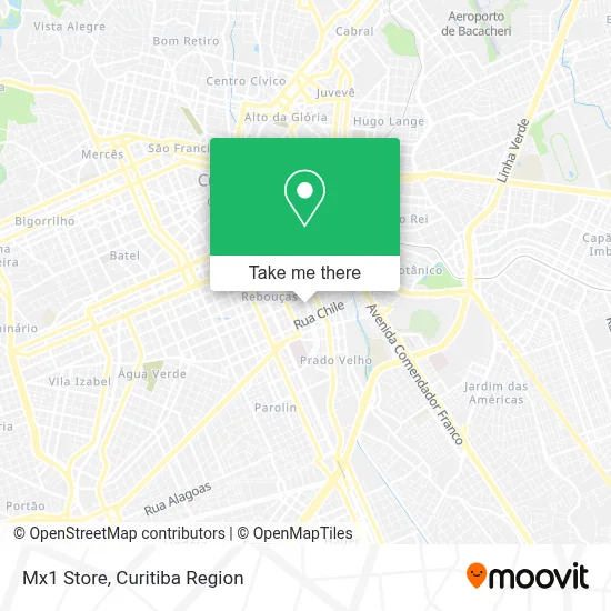 Mx1 Store map