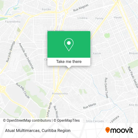 Atual Multimarcas map