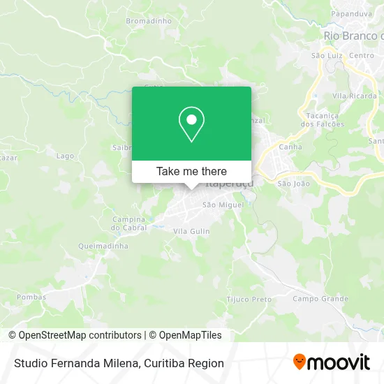 Studio Fernanda Milena map