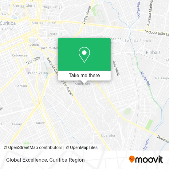 Global Excellence map