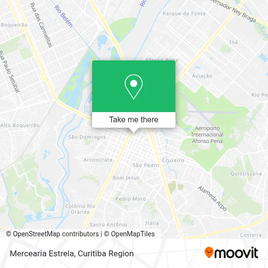 Mercearia Estrela map