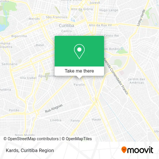 Kards map