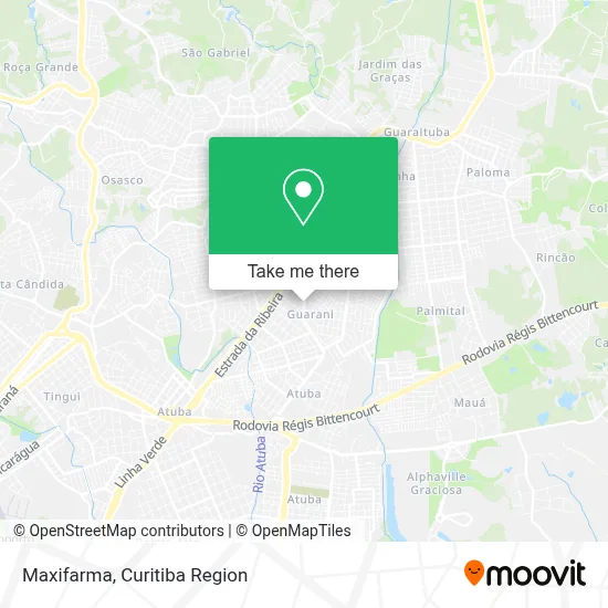 Maxifarma map