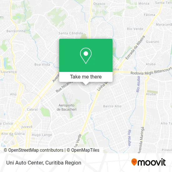 Uni Auto Center map