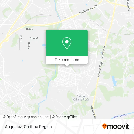 Acqualuz map