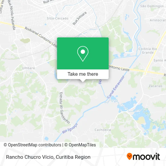 Rancho Chucro Vício map