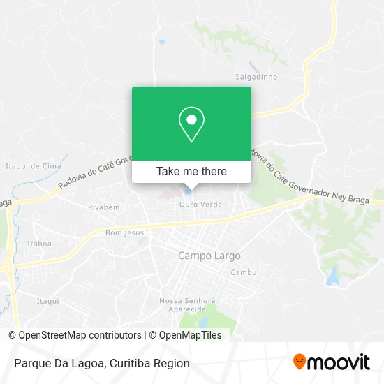 Parque Da Lagoa map