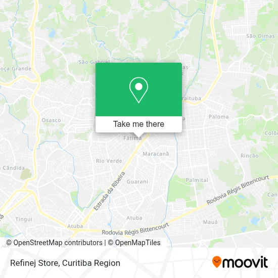 Refinej Store map