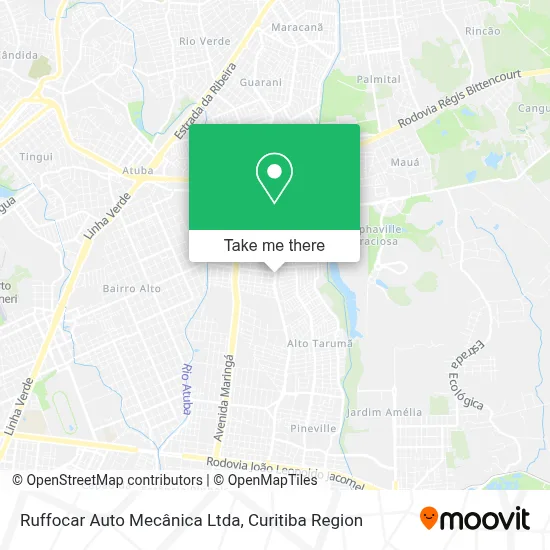 Ruffocar Auto Mecânica Ltda map
