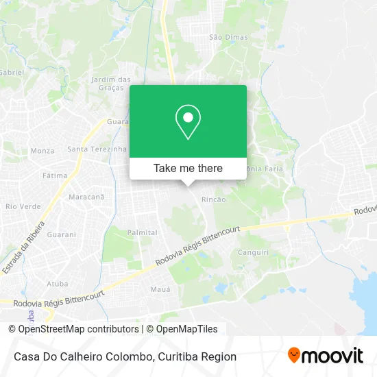 Casa Do Calheiro Colombo map
