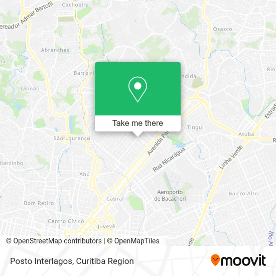 Posto Interlagos map