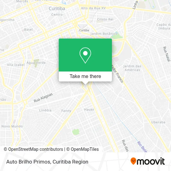 Auto Brilho Primos map