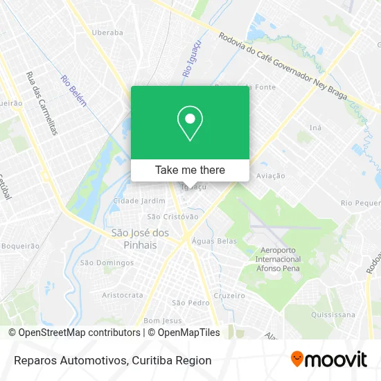 Reparos Automotivos map
