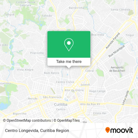 Centro Longevida map