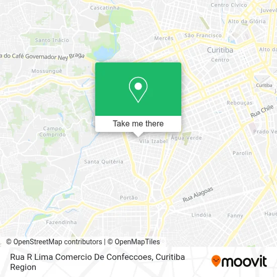 Rua R Lima Comercio De Confeccoes map