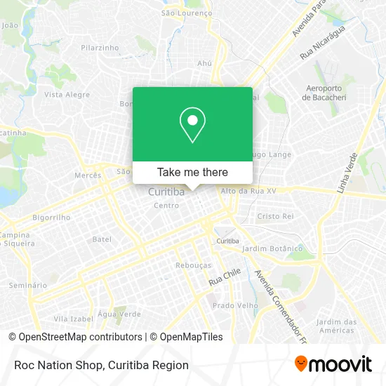 Roc Nation Shop map