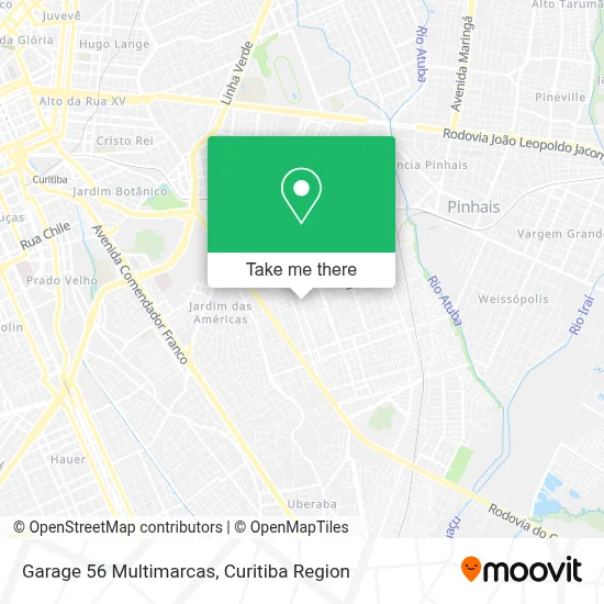 Garage 56 Multimarcas map