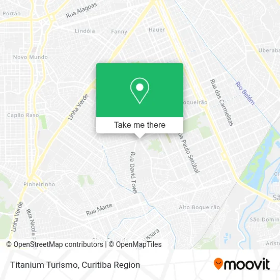 Titanium Turismo map