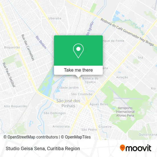 Studio Geisa Sena map
