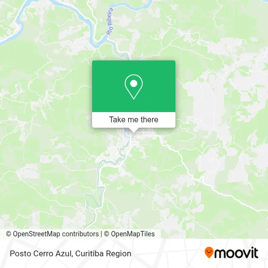 Posto Cerro Azul map