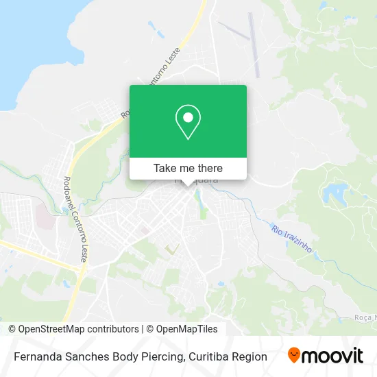 Fernanda Sanches Body Piercing map