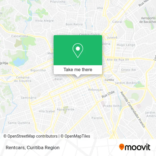Rentcars map