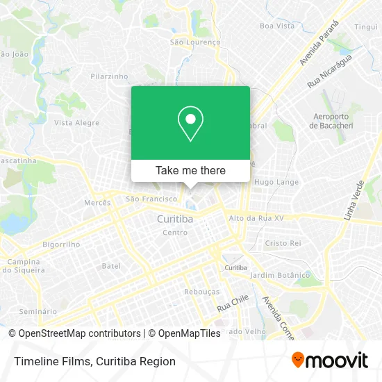Timeline Films map