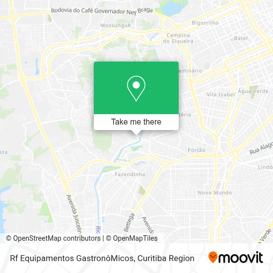 Rf Equipamentos GastronôMicos map