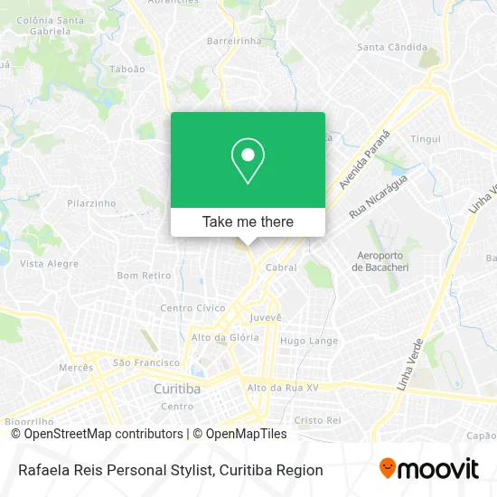 Rafaela Reis Personal Stylist map