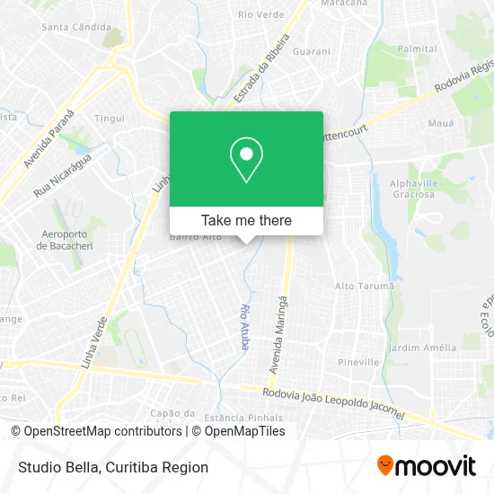 Studio Bella map