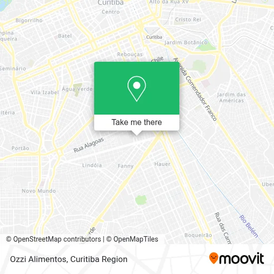 Ozzi Alimentos map