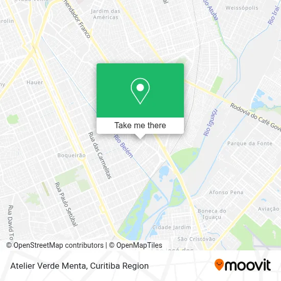 Atelier Verde Menta map