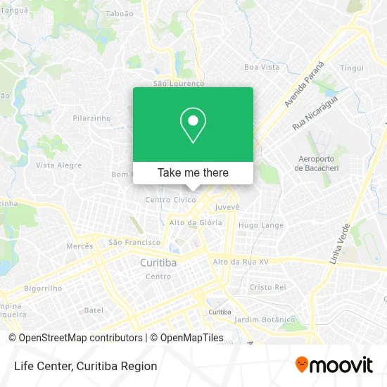 Life Center map