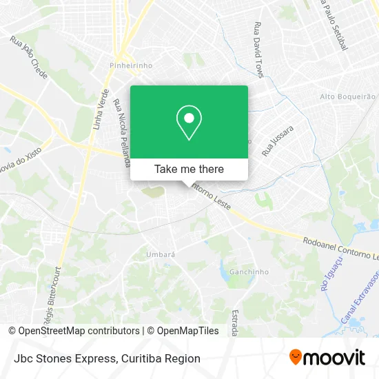 Jbc Stones Express map