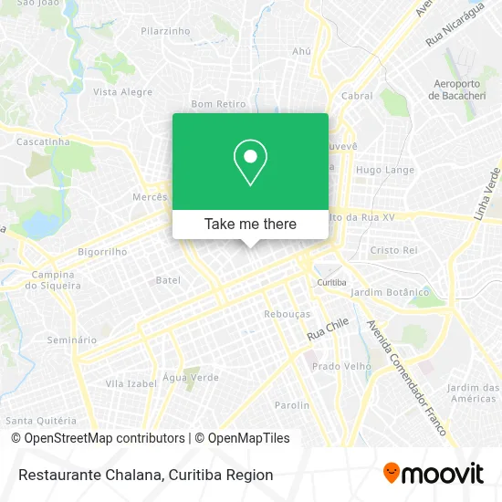 Restaurante Chalana map
