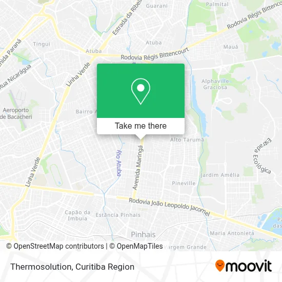Thermosolution map
